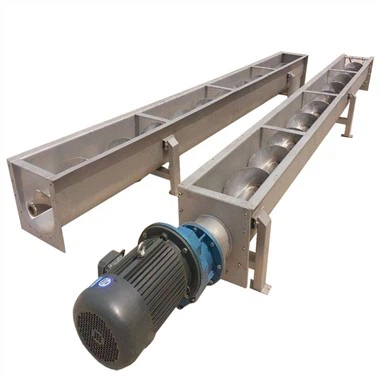 Nerūdijančio plieno sraigtinis konvejeris